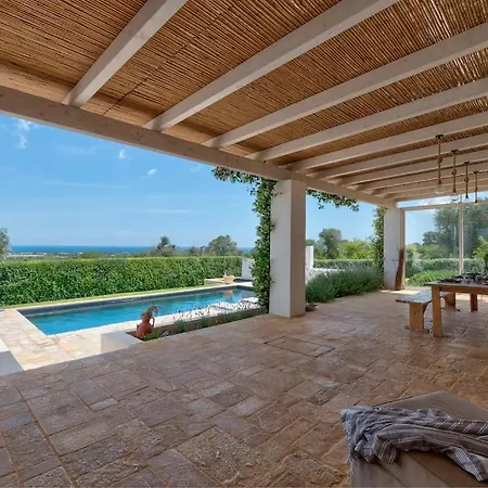 Stunning Luxury With Trullo And Sea View Specchiolla